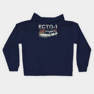 Retro Ecto 1 Kids Hoodie